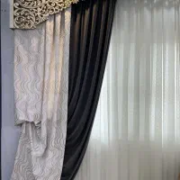 پرده به همراه دکور و کتیبه