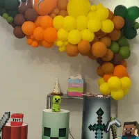 بادکنک ریسه ای اماده پر باد ۳ متری