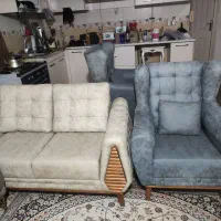 مبل ۷ نفره راحتی بازسازی شده در حد صفر