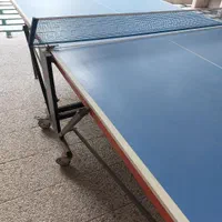فروش میز پینگ پنگ چرخ دار تاشو در حد نو