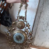 ساعت وآویز برنز