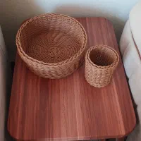 بافت سبدهای حصیری|ظروف سرو و پذیرایی|شهرکرد, |دیوار