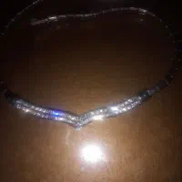 گردنبند نگین دار رنگ ثابت تاتنیوم اصل|بدلیجات|رشت, نظری|دیوار