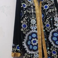 کت سوزندوزی مخمل شیک