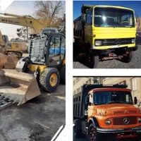 تخریب خاکبردای نخاله ماسه خاک بابکت بیل لودر