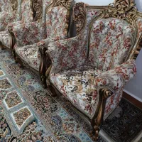 مبل سلطنتی ۹ نفره|مبلمان خانگی و میز عسلی|دزفول, |دیوار