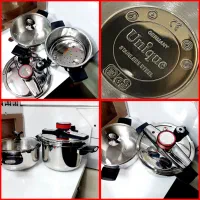 زودپز ۲قلو یونیک5و7لیتری تمام استیل وارداتی فردوس