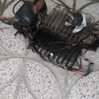 یک عددموتور یخچال سالم ومرتب
