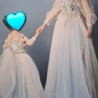 لباس مجلسی مادر ودختر