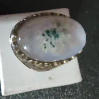 انگشتر نقره دست ساز کلکسیونی طلا پاش|جواهرات|شیراز, شاپورجان|دیوار