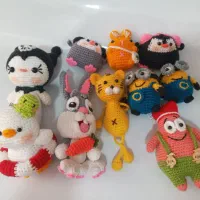 عنواع عروسک دست بافت|صنایع دستی و سایر لوازم تزئینی|قرچک, شهرک طلائیه|دیوار