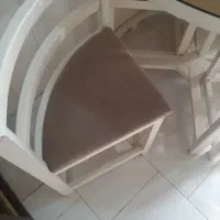 میز ناهار خوری گرد کم جا|میز و صندلی غذاخوری|تهران, فلسطین (میدان انقلاب)|دیوار