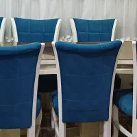 میز نهار خوری ۶ نفره|میز و صندلی غذاخوری|مینودشت, |دیوار