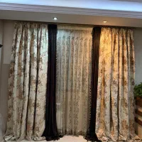 پرده پذیرائی پارچه ترک