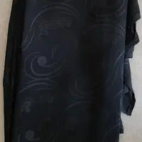 چادر مشکی گلدار در حد نو