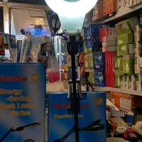 چراغ مطالعه LED ذربین دار مهندسی پایه متحرک اهرمی|چراغ خواب و آباژور|اردبیل, |دیوار