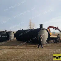 چربیگیر سپتیک تانک کلرزن منهول پکیج تصفیه فاضلاب