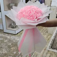 دسته گل باکس گل جاودانه|گل مصنوعی|دورود, |دیوار