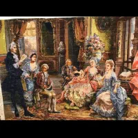 تابلو فرش شاعر جوان