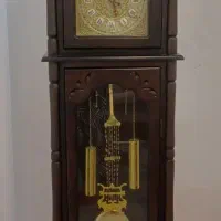 ساعت ایستاده چوب گردو