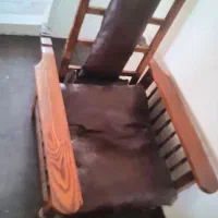 سه عددصندلی آمریکایی آنتیک قدیمی