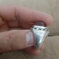 انگشتر نقره عقیق یمن  وقلم|جواهرات|خرم‌آباد, |دیوار