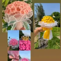 دسته گل دائمی(پیپ پاک کن)