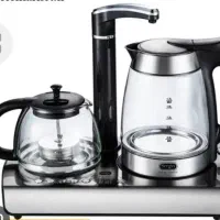 چایی ساز سرجیو ایتالیایی استیل پیرکس نشکن درحد نو