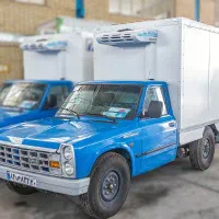 راننده سایپا همراه با کار در کشتارگاه