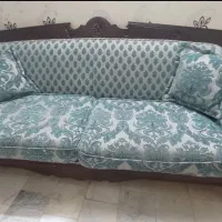 مبل شش نفره با چوب گردو