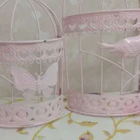 قاب قفس فلزی دوتایی وجاشمعی قلب ساخت کشورچین