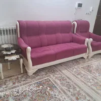 مبل آمریکایی هفت نفره|مبلمان خانگی و میز عسلی|قائمشهر, |دیوار