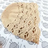 کلاه توری لئونی شاد بافت مدل صدفی|لباس|تنکابن, |دیوار