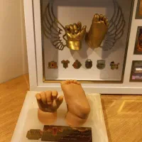 ساخت تندیس دست و پای کودکان و بزرگسالان