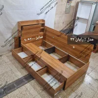 تخت یک نفره الماس چوب مسعود ( مدل رایان ۳۲ )