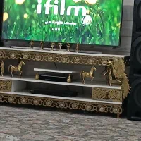 میزتلویزیون واینه کنسول برنجی