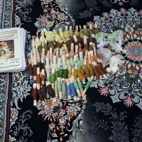 نخ و نقشه آذرخش|تابلو فرش|کرمانشاه, |دیوار