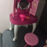 میز آرایش عروسک و تخت عروسک
