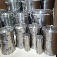 ست ظروف استیل آشپزخانه