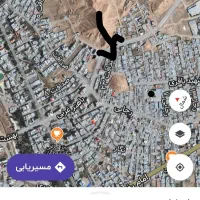 زمین۲۰۴ متری سند داردربالاشهر چهار راه صداقت|فروش زمین و ملک کلنگی|اسفراین, |دیوار