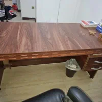 میز مدیر 160 میز مشی 140 صندلی مدیر