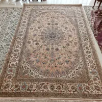 فرش اصفهان دست بافت ابریشم