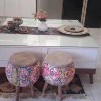 میز وسط همراه چهارتا پاف