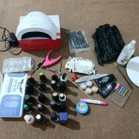 وسایل کاشت ناخن صفر تا صد همچی همش باهم۵میلیون
