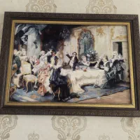 تابلو فرش بزرگ چاپی