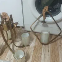 دو عد لوستر شاخه ایی حبابدار|لوستر و چراغ آویز|سقز, |دیوار