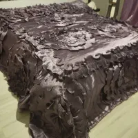 روتختی دونفره ساتن بنفش برجسته|سرویس روتختی|پردیس, فاز ۲|دیوار