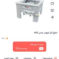 اجاق ۲ شعله قدیمی چدنی|اجاق گاز و لوازم برقی پخت‌وپز|تربت‌حیدریه, بی بی حسنیه|دیوار