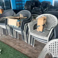 صندلی باغی برند ناصری بسیار نو بصورت تک و عمده|صندلی و نیمکت|سلمانشهر, |دیوار