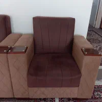 مبل ۸ نفره راحتی تخت شو در حد نو